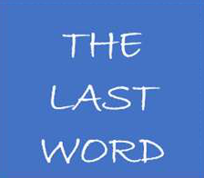 The last word